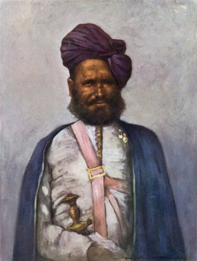 A Royal Retainer of Rajgarh by Mortimer Ludington Menpes